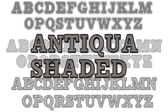 Antiqua Shaded: A Display Font That Anchors Editorial Mood