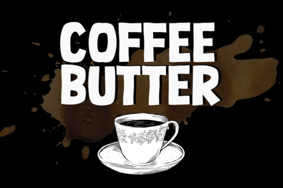 Coffee Butter: A Bold, Retro Display Font That Elevates Real Business Branding