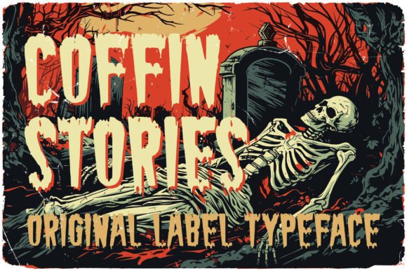 Coffin Stories: A Display Font That Gives Your Brand Instant Character