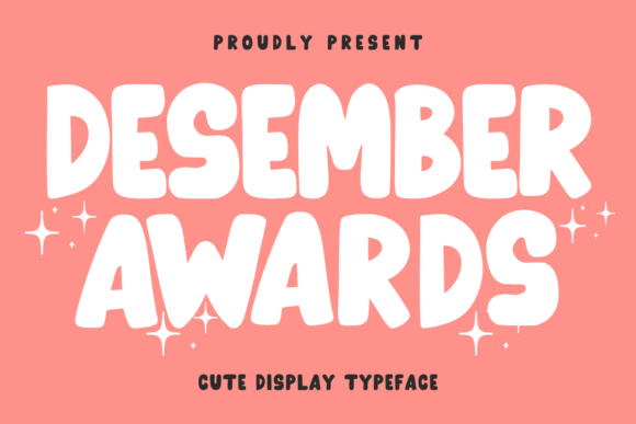 Desember Awards: A Bold Display Font for Web Designers
