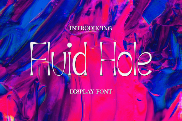 Fluid Hole: A Display Font That Breathes With Your Content