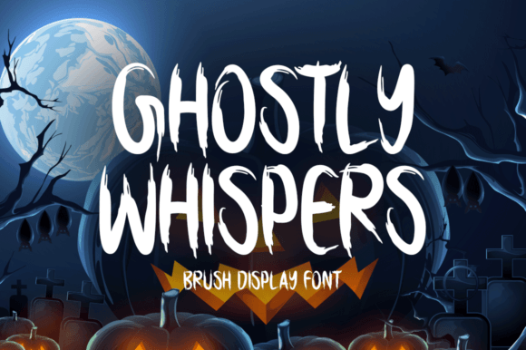 Ghostly Whispers: A Display Font That Speaks Before You Scroll