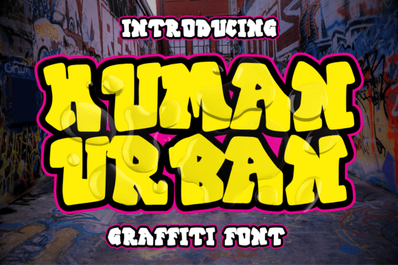 Human Urban: A Bold Display Font That Gives Your Brand Street-Smart Style