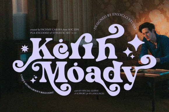 Kerih Moady: A Display Font That Anchors Editorial Mood