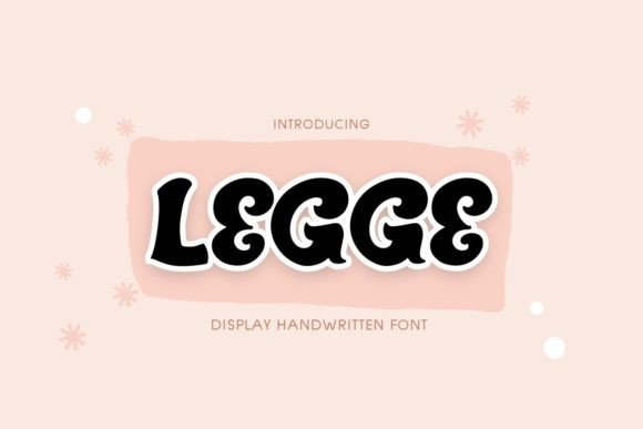 Legge: A Playful Display Font That Brings Joy to Brand Identity
