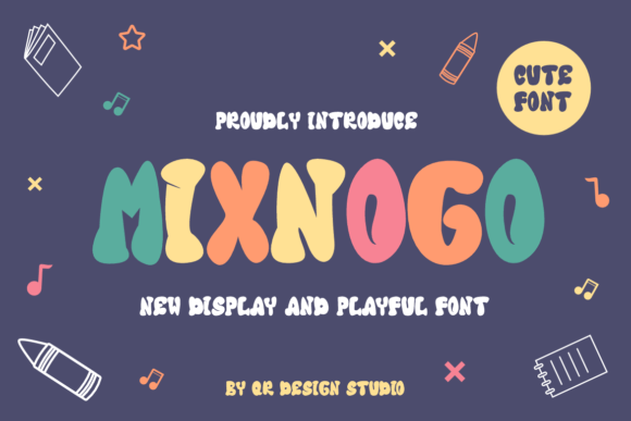 Mixnogo: A Friendly Display Font That Makes Small Business Branding Feel Effortless
