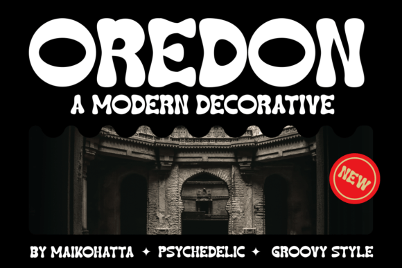 Oredon: A Contemporary Display Font for Editorial Impact