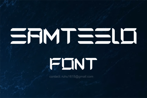 Samteslo: A Display Font That Demands Attention—Wisely