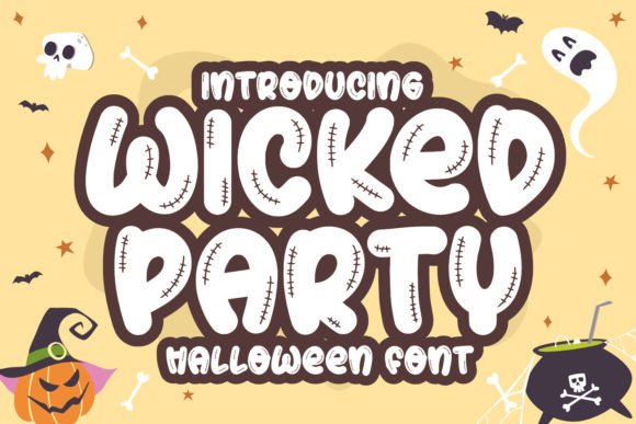 Wicked Party: A Halloween Display Font That Builds Brand Recognition